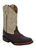 COWHIDE CHOCOLATE/CREAM