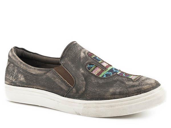 WOMENS ROPER SLIP ON -  MANE CACTUS/BROWN 09-021-0940-2449