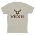 Vexil Brand - Distressed Logo - Sand/Dark Brown