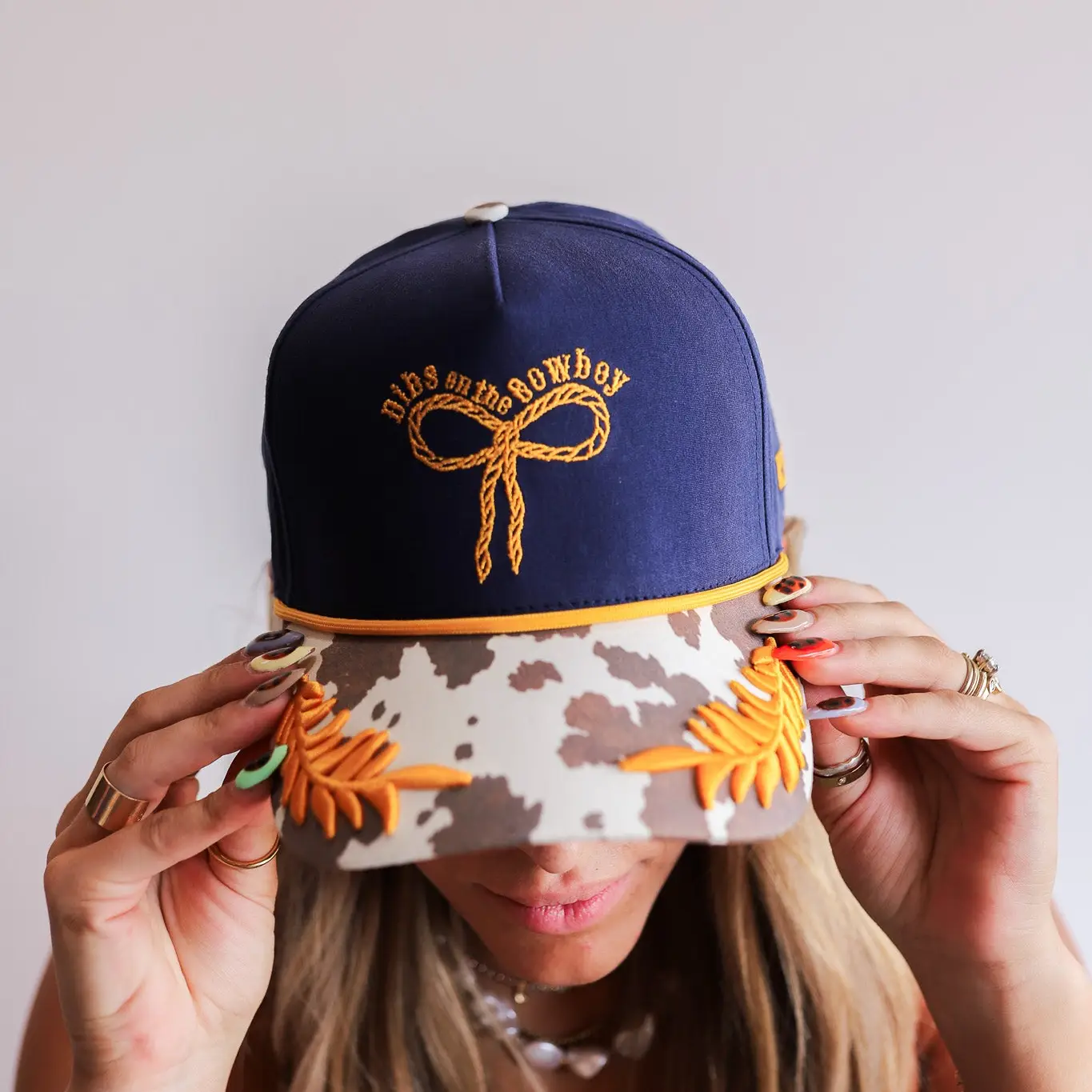 Dibs On the Cowboy Trucker Hat