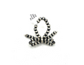 Sterling Silver Strechy Bow Tie Style Ring