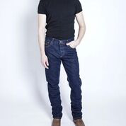 Wayne-Mens Jeans-Blue