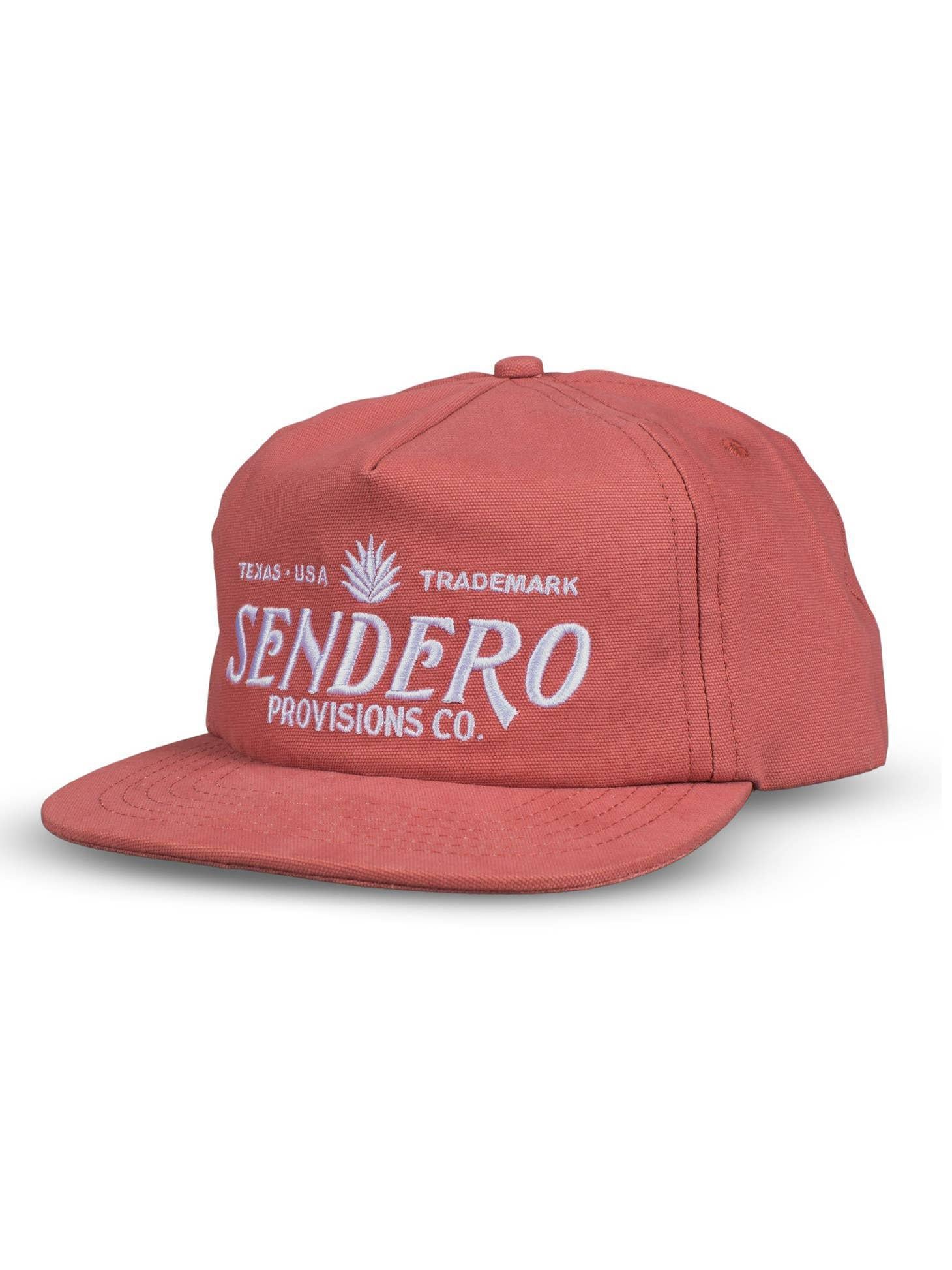 Sendero Provisions Company Logo Hat - Rust