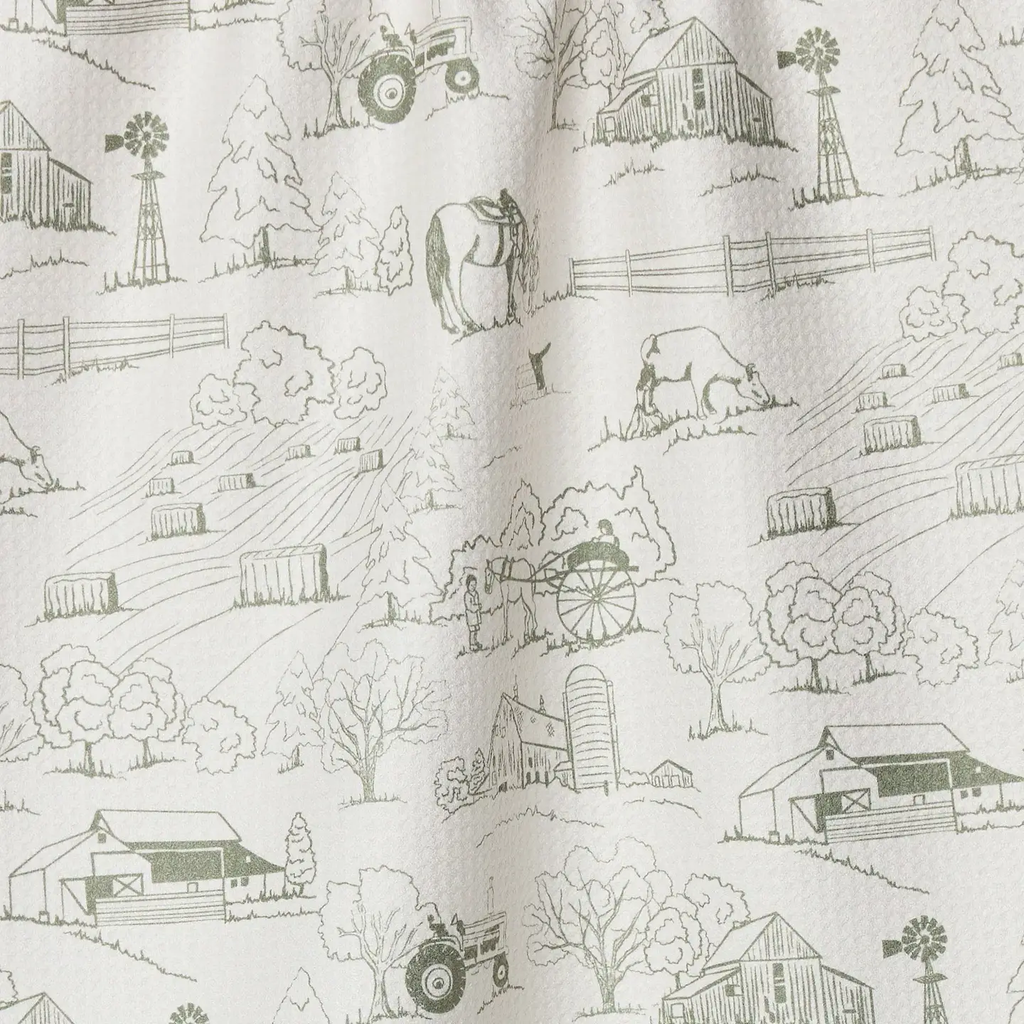 Farmyard Tea Towel