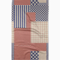 Patched Up Parade Tea Towel