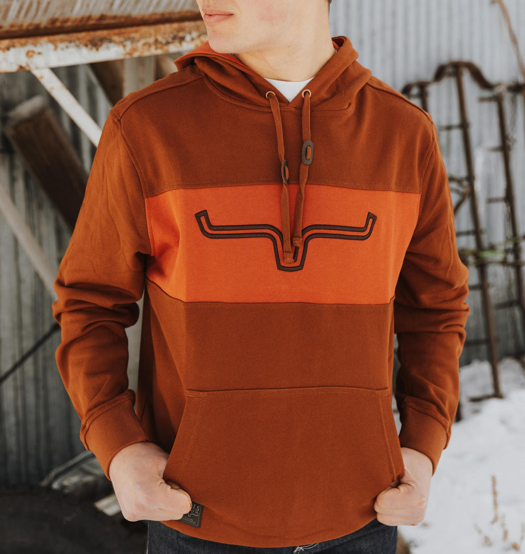 KIMES MEN'S FAST TALKER FLEECE - BROWN