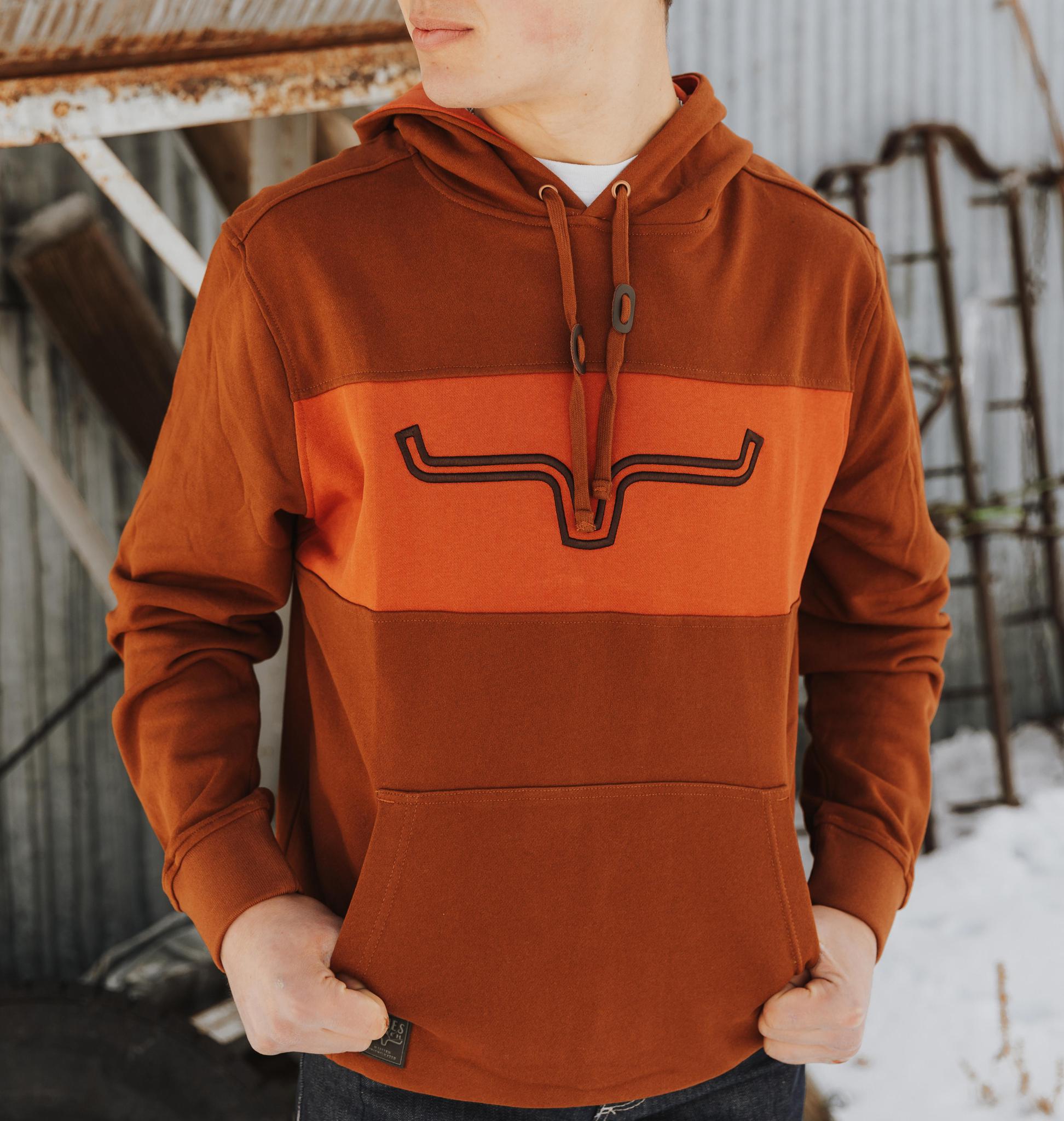 KIMES MEN'S FAST TALKER FLEECE - BROWN