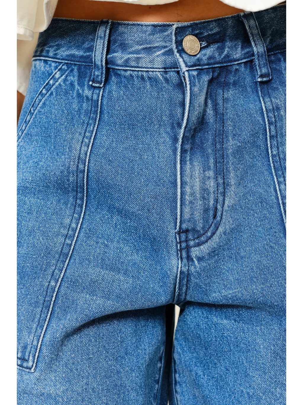Pocket A Line Bermuda Shorts
