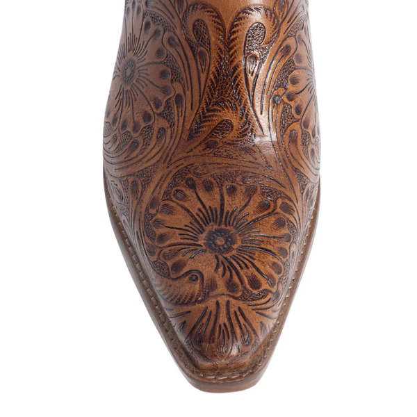 VALERIA HAND-TOOLED MULES S-10613