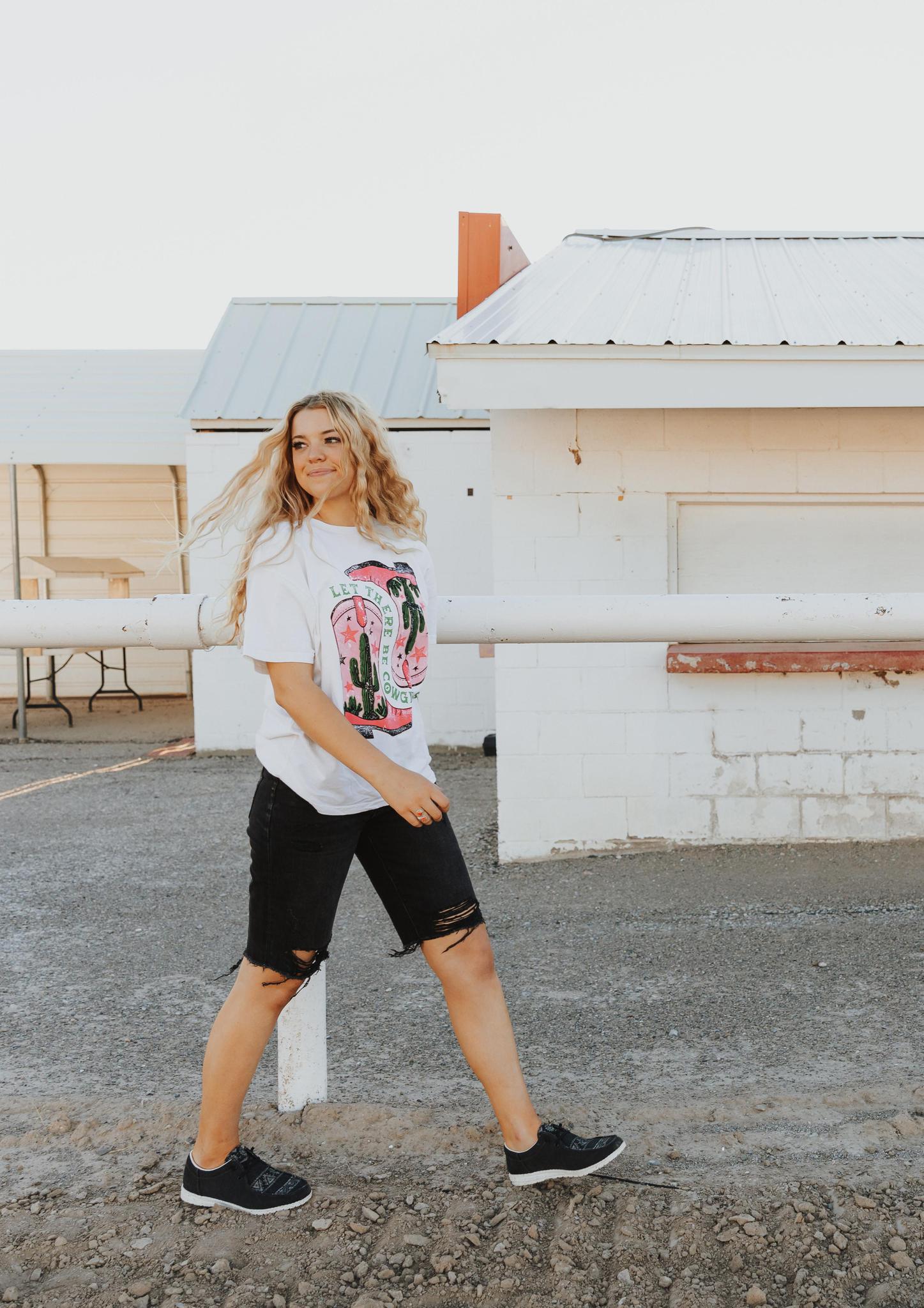 SUPER HIGH RISE BERMUDA RELAXED SHORTS | TAMMIE