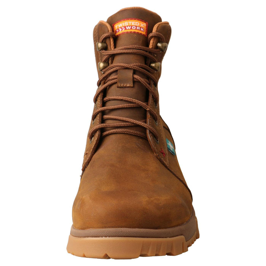 6" Work Boot - Distressed Saddle MXCW001