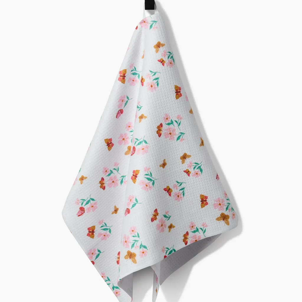 Butterfly Garden Kitchen Towel