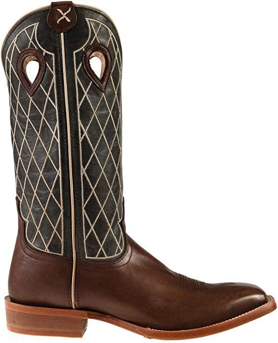 Twisted X Mens 14" Ruff Stock, Toffee & Charcoal - MRSL044