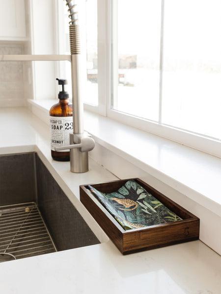 DARK BROWN - NOT PAPER TOWEL TRAY