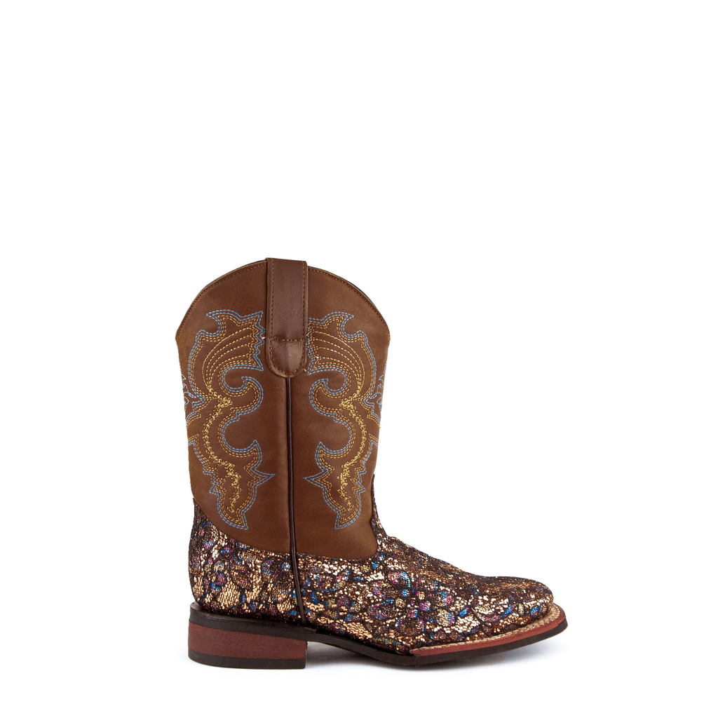 Kids Sparkle Gold S-Toe