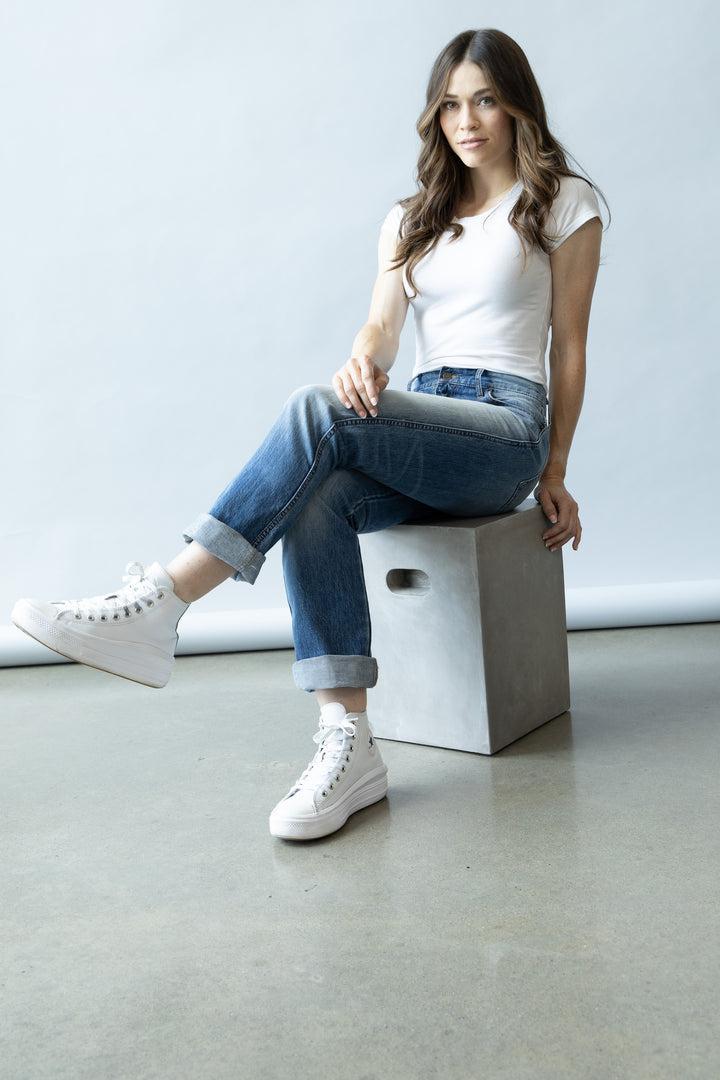 Women's Kimes Brooks Jeans - Mid Wash