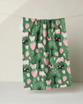 Strawberry Cows Tea Towel