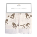 Galloping Horses Newcastle Blankie