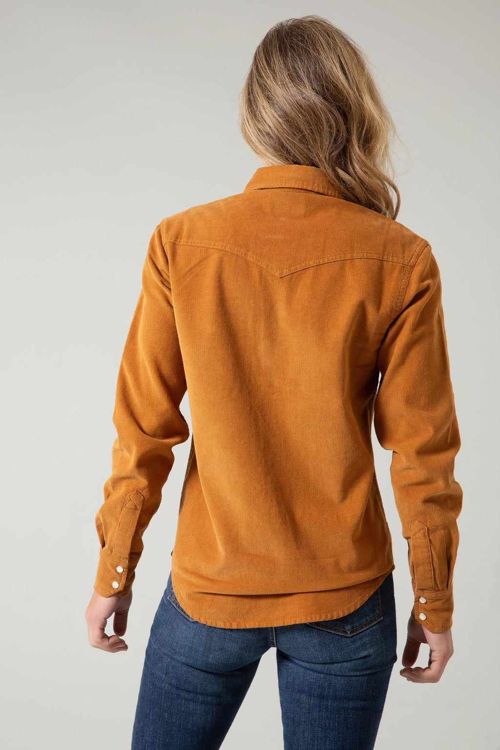 Kimes Women's Dixon Cord Top Camel