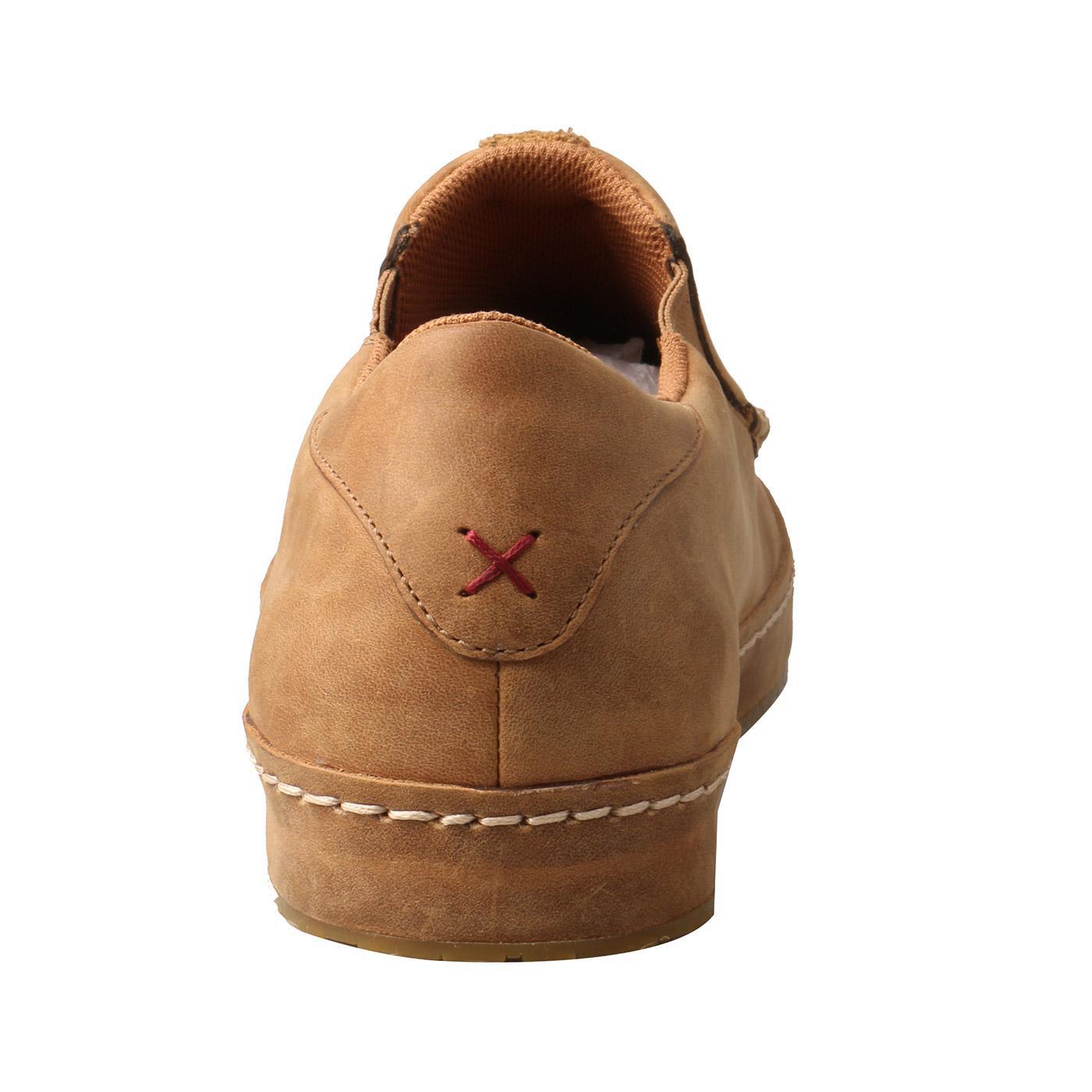 MENS SLIP ON WRAP SOLE - TAN MWS0004