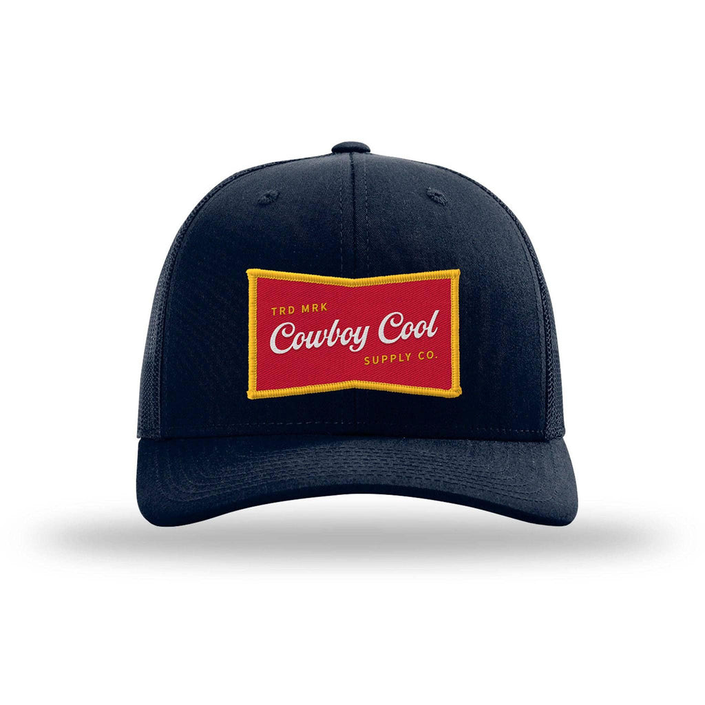 COWBOY COOL BANQUET HAT - NAVY