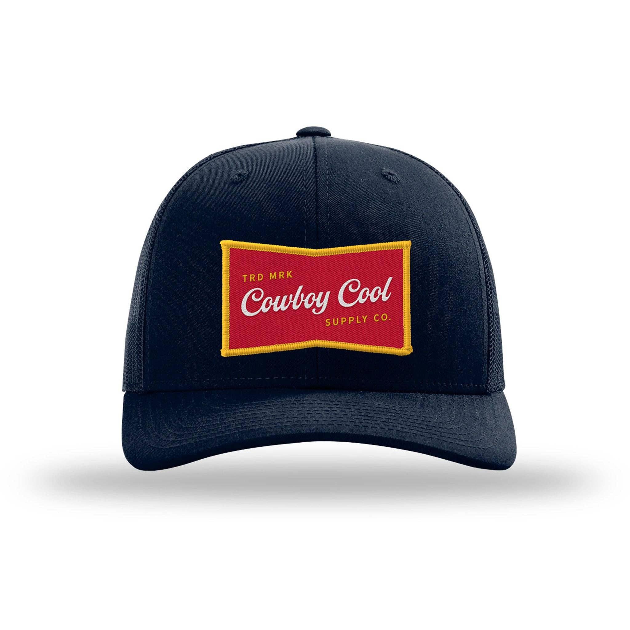 COWBOY COOL BANQUET HAT - NAVY