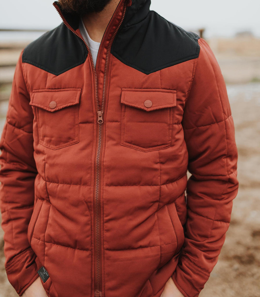KIMES WOMEN'S WYLDFIRE JACKET OUTERWEAR - RUST