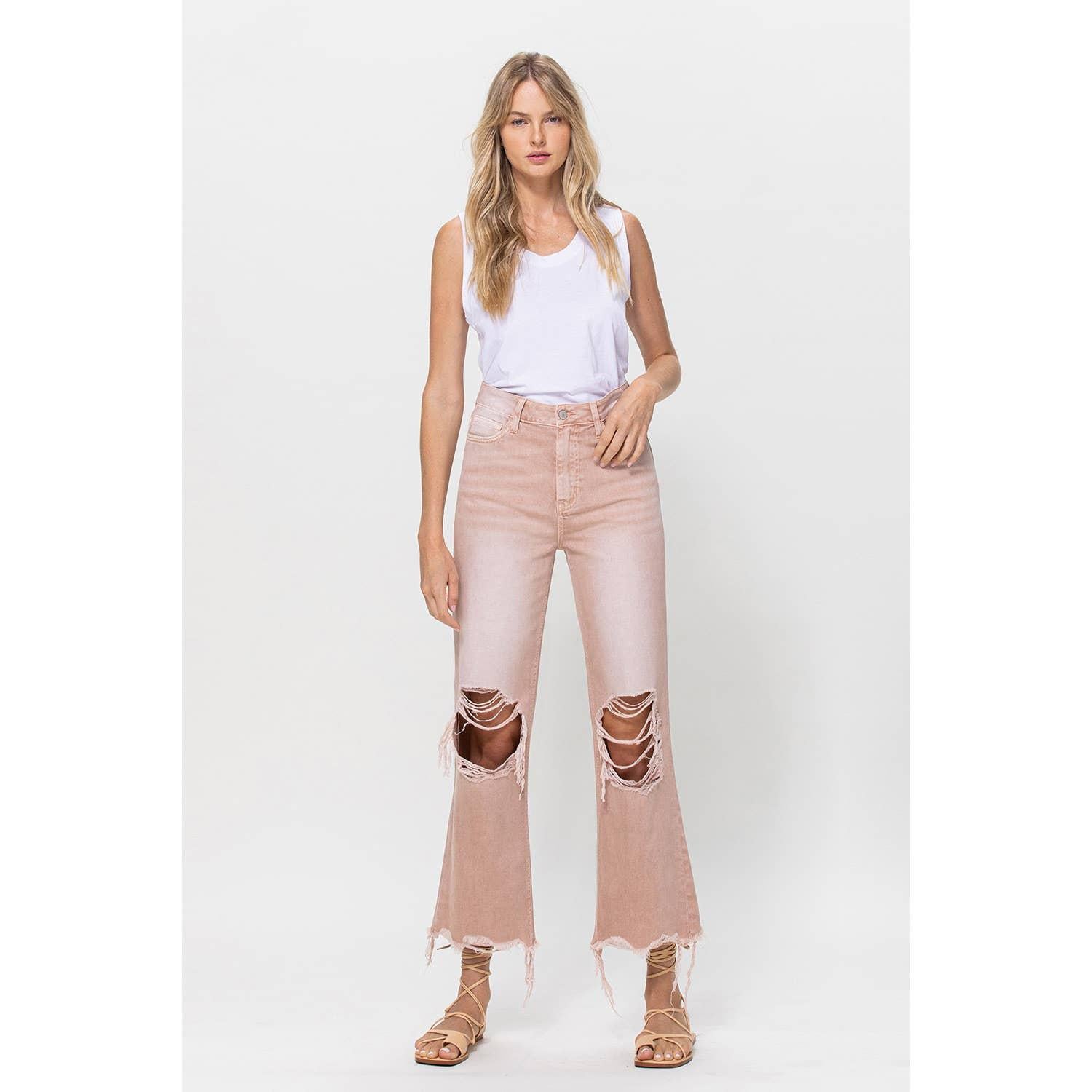 90S VINTAGE CROP FLARE - JULY SONG