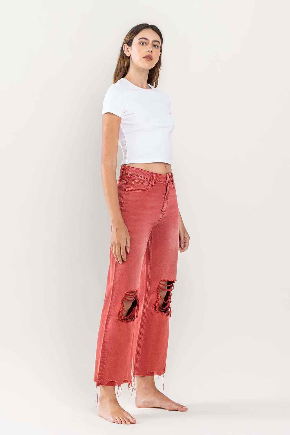 90'S VINTAGE CROP FLARE - BOSSA NOVA
