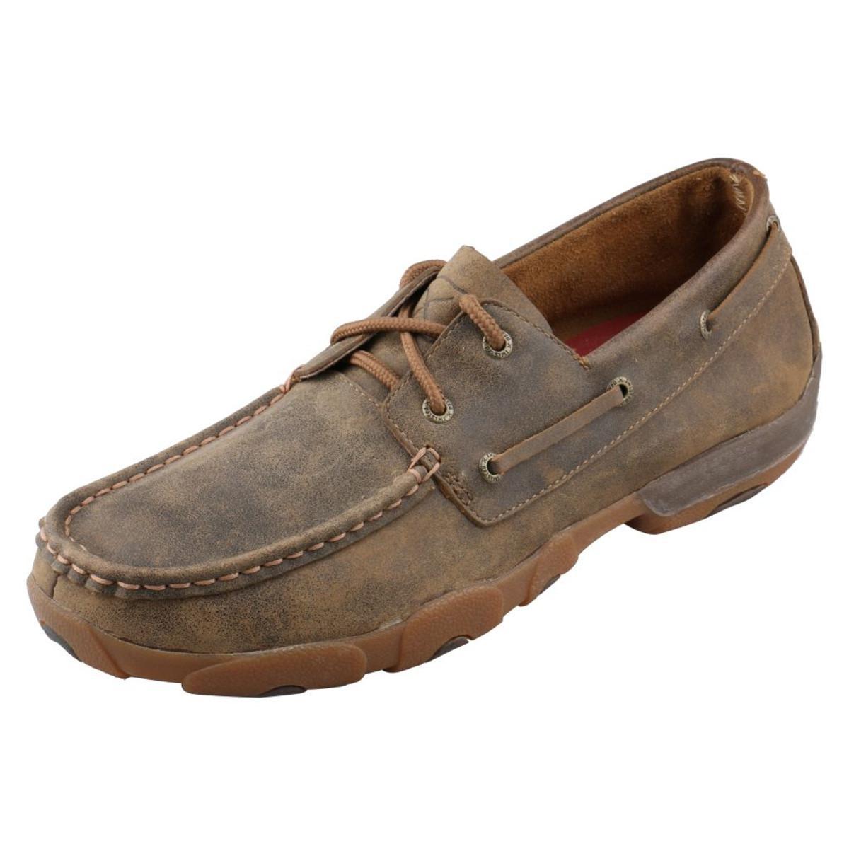 MENS BOAT DRIVING MOCCASINS - BOMBER/BOMBER MDM0009