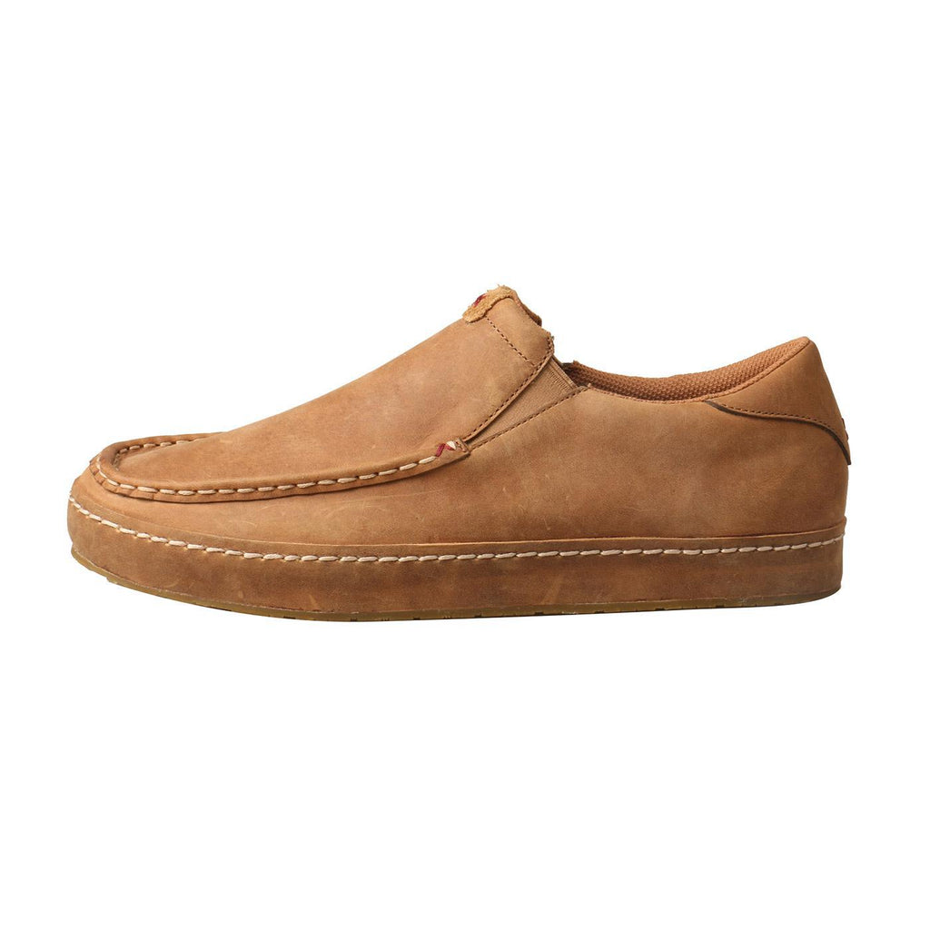 MENS SLIP ON WRAP SOLE - TAN MWS0004