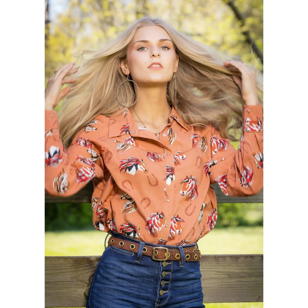 Shenandoah Pearl Snap Top