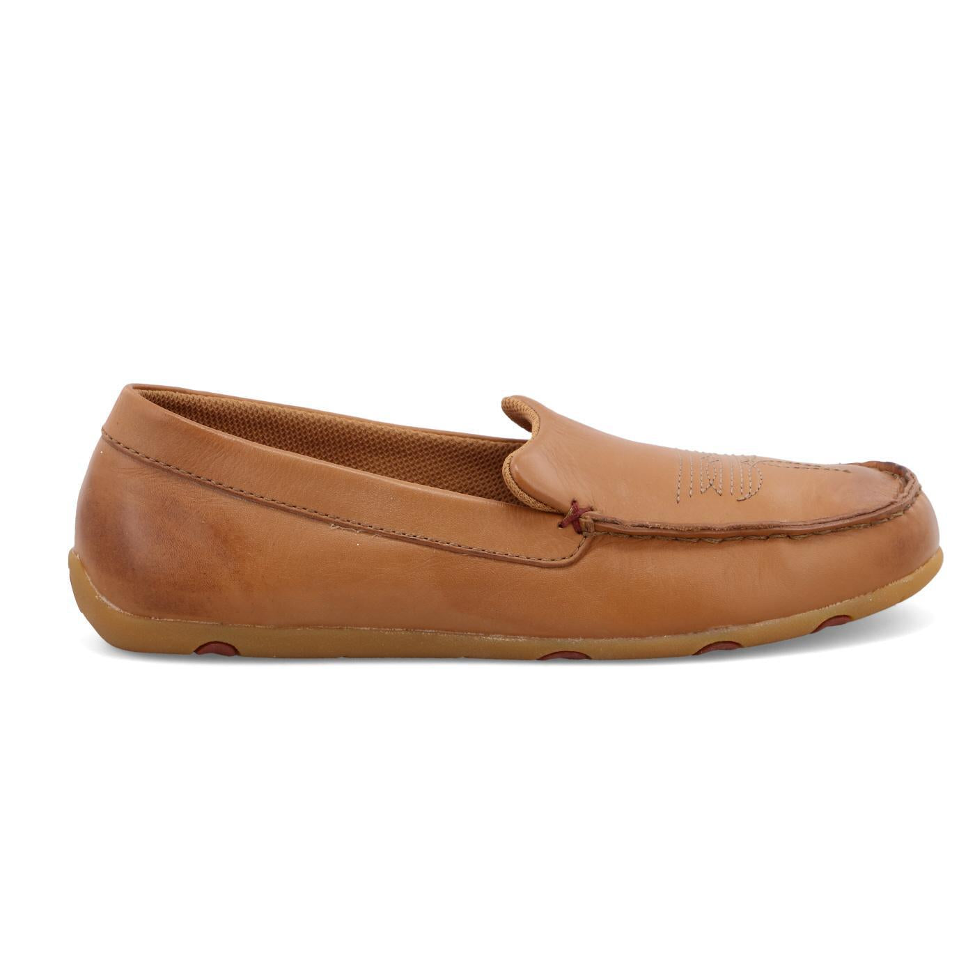 WOMENS SLIP ON LOAFER - TAN WSR0006