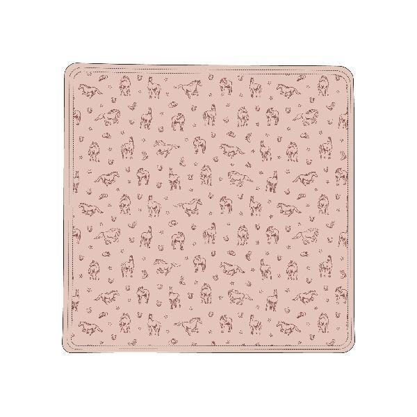 ORGANIC BLANKET - RODEO ROSE