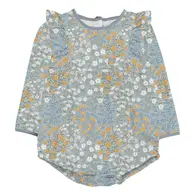 Blue Meadow - Long Sleeve Flutter Bubble