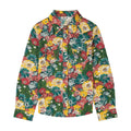 Wrangler® Girls Long Sleeve Snap Shirt - Green