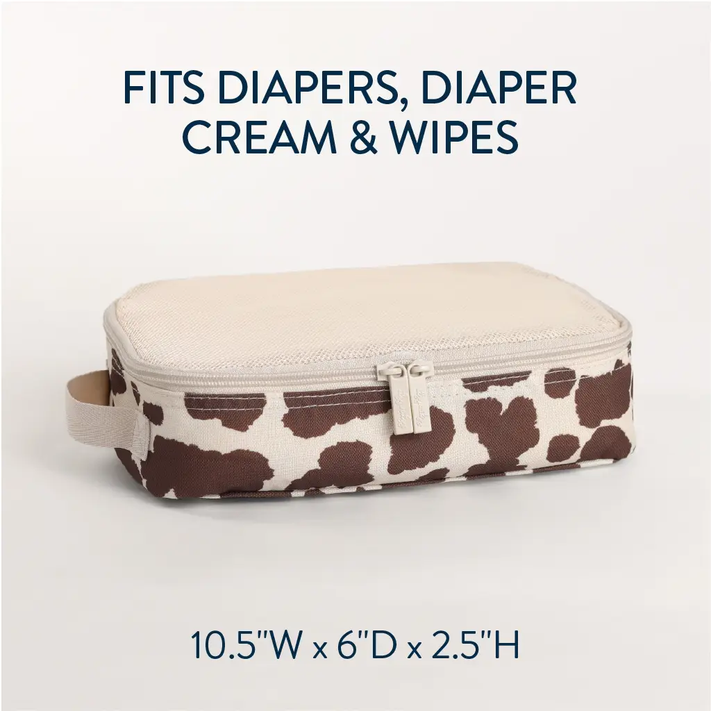 Cow Print Pack Like A Boss Packing Cubes