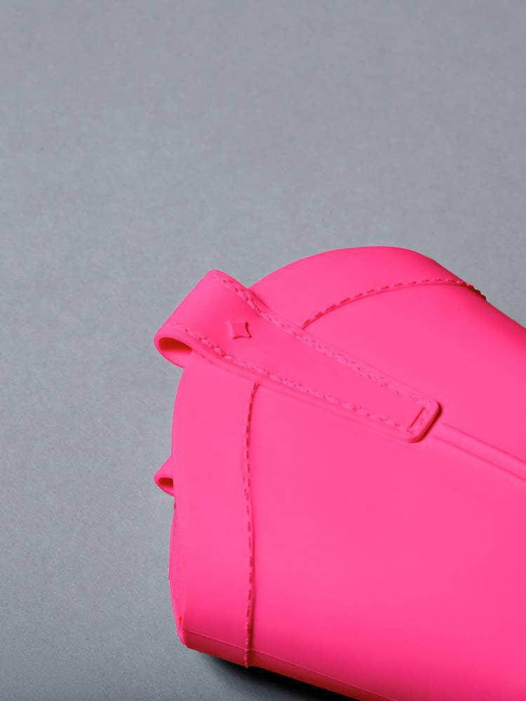 Atomic Pink Kid's All Weather Rubber Cowboy Boots