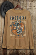 RODEO ALL YEAR AROUND LONG SLEEVE SWEATSHIRT - MINERAL MUSTARD