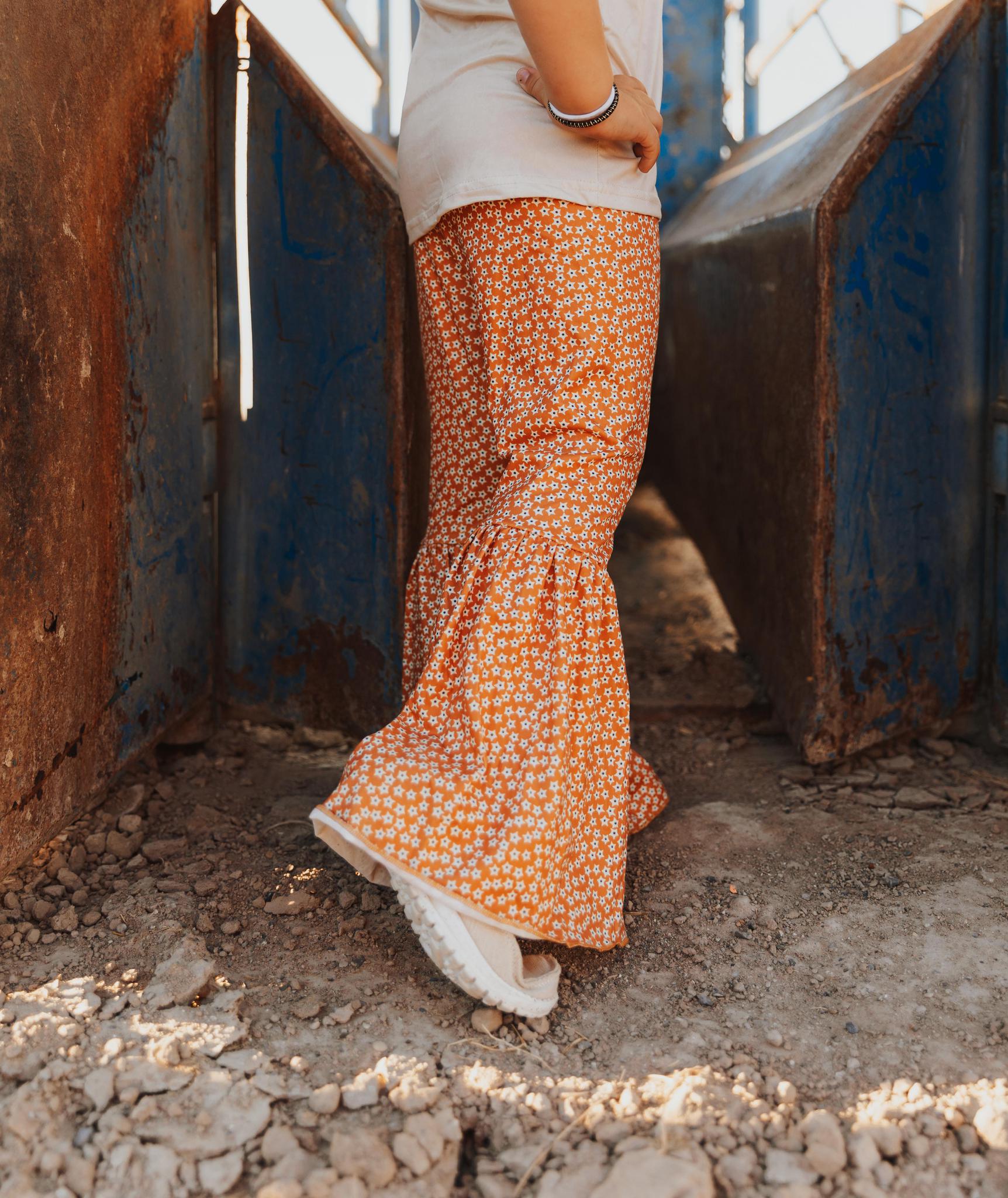 BELL BOTTOMS AND COWBOYS PANT SET