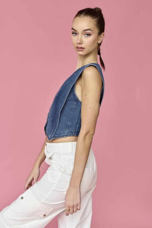 Zia Denim Vest