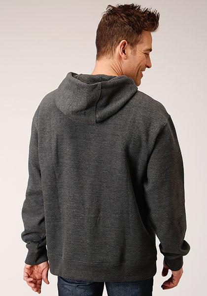 MENS OUTERWEAR   MENS ROPER L/S SWEATSHIRT W/HOOD - 03-097-0300-6604