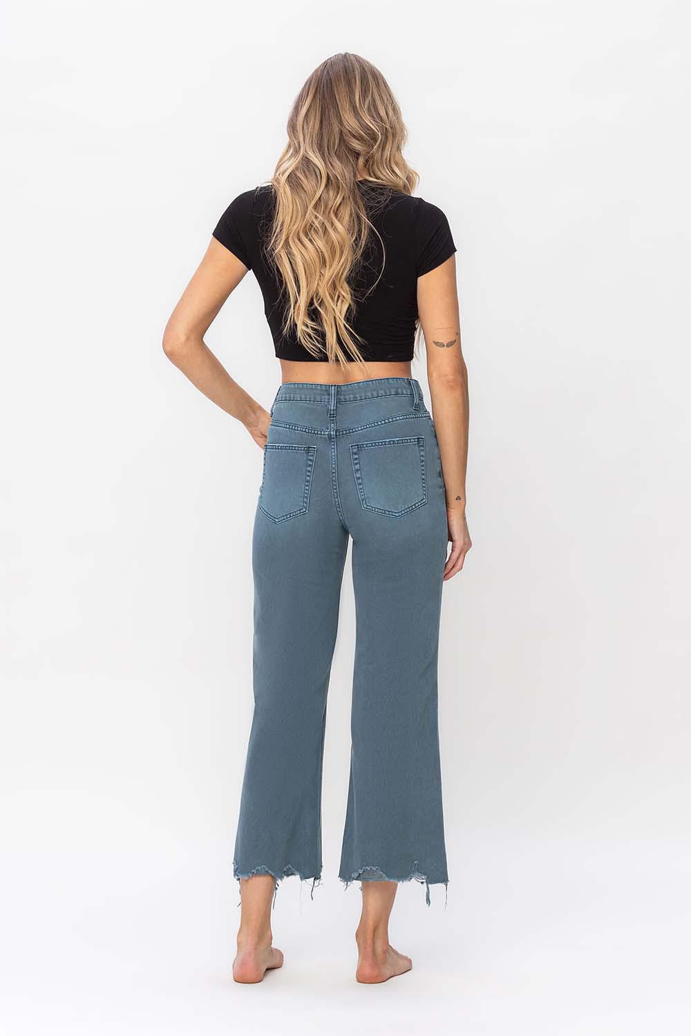 90'S VINTAGE CROP FLARE - BALSAM