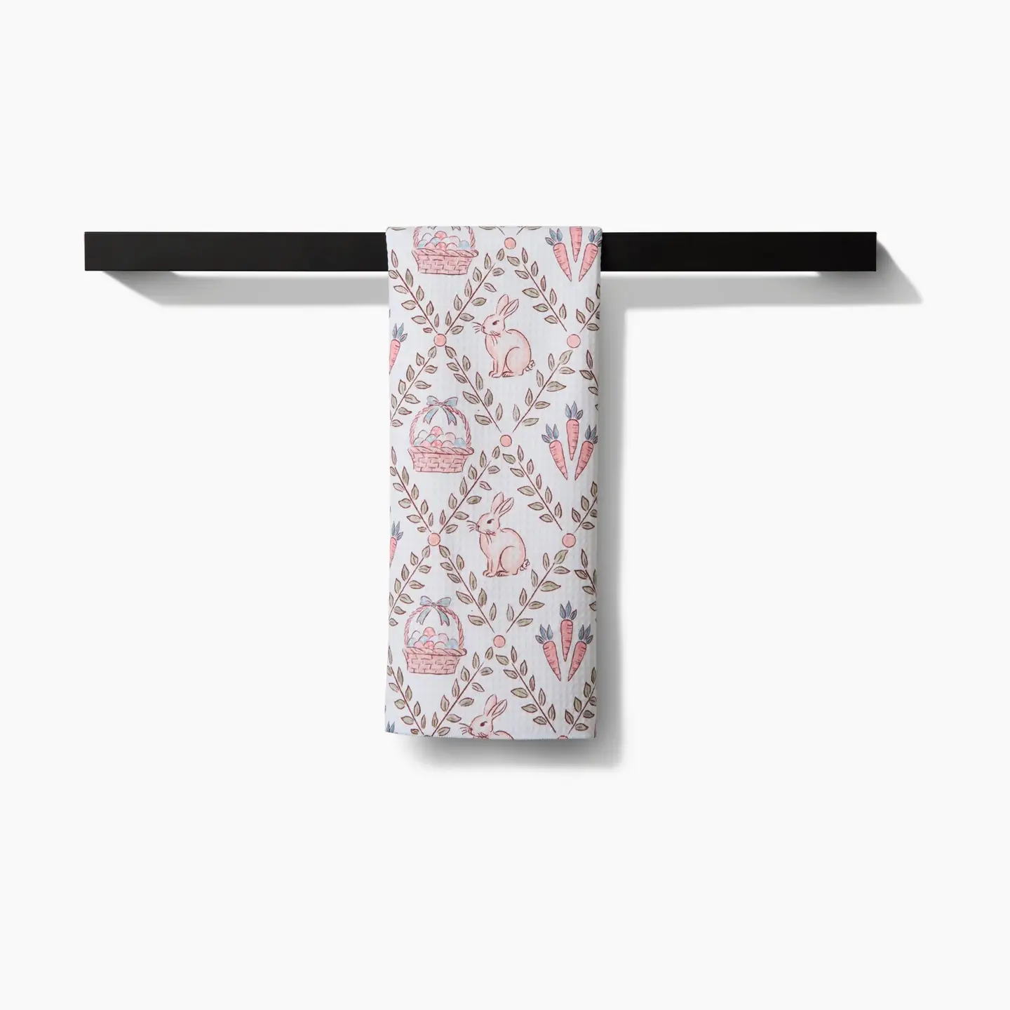 Hopscotch Harvest White Luxe Hand Towel