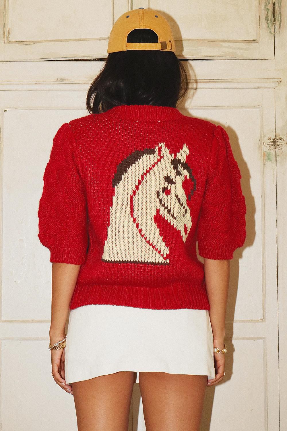 The Brynlee Sweater - RED