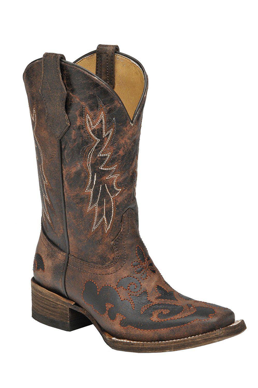TN DISTRESSED COGNAC / BLK A1072