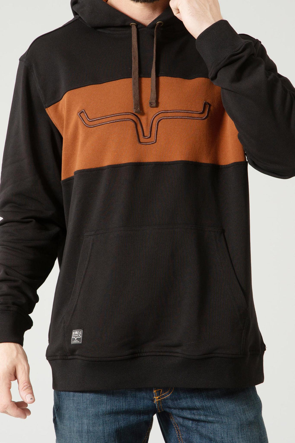 Kimes Men's Ripon Hood Hoodie - Black
