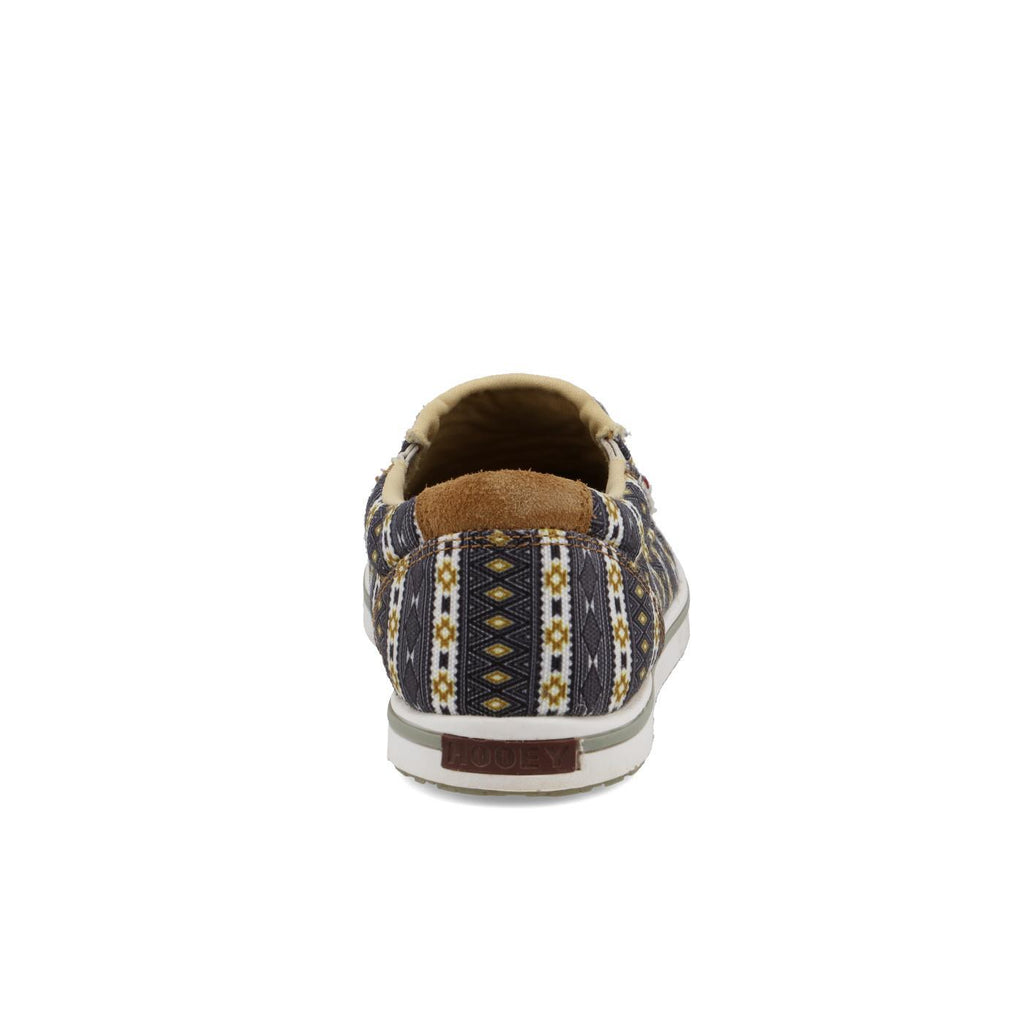 Hooey Slip-On Loper - Black & Yellow Multi WHYC024