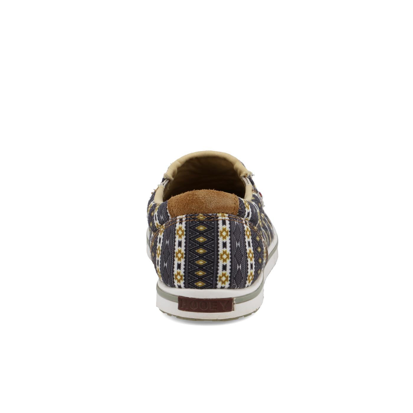 Hooey Slip-On Loper - Black & Yellow Multi WHYC024