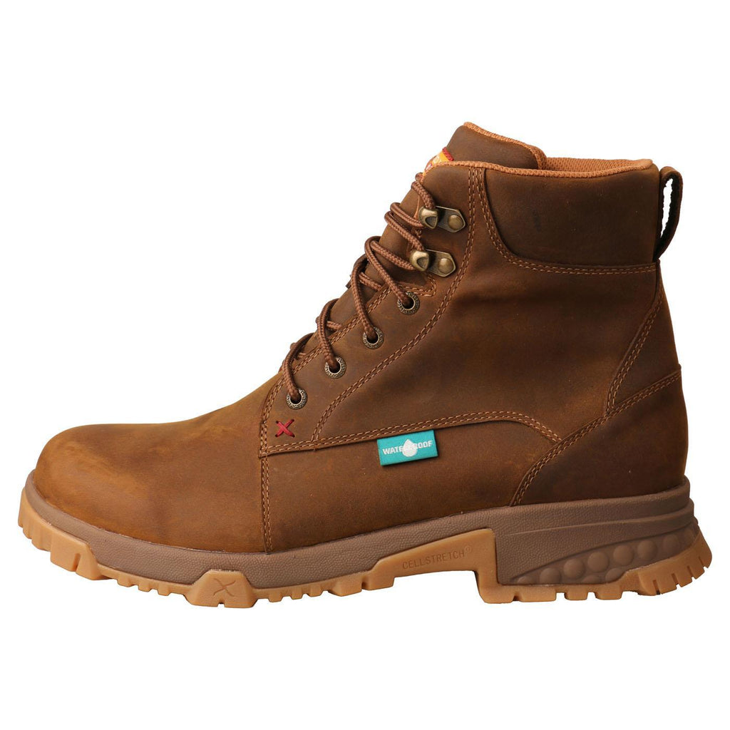6" Work Boot - Distressed Saddle MXCW001